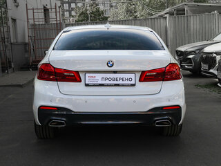 2018 BMW 5 серии 520d xDrive VII (G30/G31/G38), белый, 3180000 рублей, вид 5