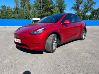 2021 Tesla Model Y Long Range I, красный, 3200000 рублей, вид 3