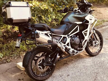 2022 Triumph Tiger 1200, зелёный, 2300000 рублей, вид 4