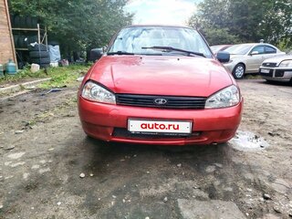 2007 Lada (ВАЗ) Kalina I, красный, 115000 рублей, вид 2