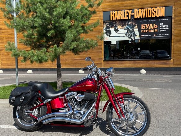 2007 Harley-Davidson CVO, красный - вид 33