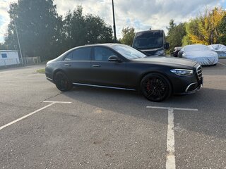 2022 Mercedes-Benz S-Класс 580 Long 4MATIC VII (W223), чёрный, 12600000 рублей, вид 4