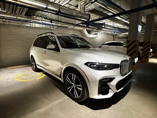2019 BMW X7 40i I (G07), белый, 6980000 рублей, вид 4