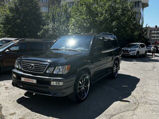 2005 Lexus LX 470 II Рестайлинг, чёрный, 3500000 рублей, вид 2