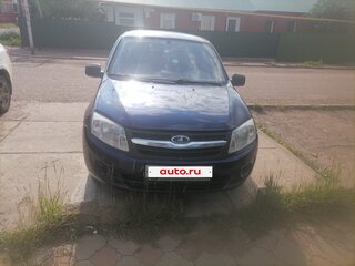 2012 Lada (ВАЗ) Granta I, синий, 295000 рублей, вид 2