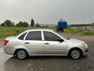 2012 Lada (ВАЗ) Granta I, серебристый, 280000 рублей, вид 5