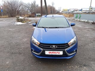 2021 Lada (ВАЗ) Vesta I, синий, 1150000 рублей, вид 3