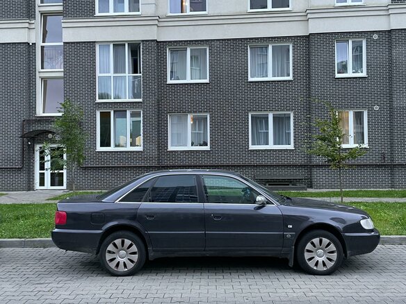 1996 Audi A6 I (C4), фиолетовый, 400000 рублей - вид 4