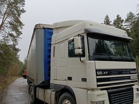 2001 DAF 95XF, белый, 1500000 рублей, вид 2