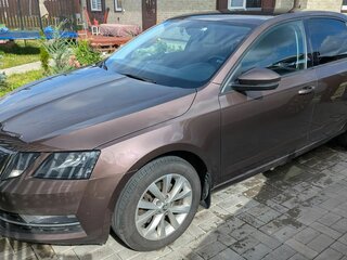 2018 Skoda Octavia III (A7) Рестайлинг, коричневый, 1650000 рублей, вид 1