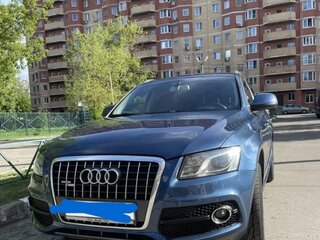 2009 Audi Q5 I (8R), синий, 1300000 рублей, вид 2