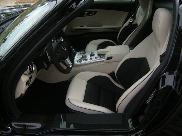 2011 Mercedes-Benz SLS AMG, чёрный - вид 9