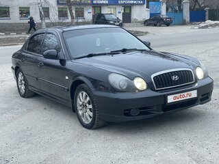 2004 Hyundai Sonata IV (EF) Рестайлинг, чёрный, 400000 рублей, вид 1