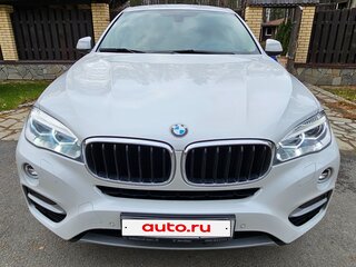 2016 BMW X6 35i II (F16), белый, 3850000 рублей, вид 1