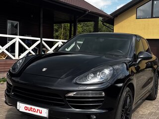 2013 Porsche Cayenne Diesel II (958), чёрный, 3000000 рублей, вид 1