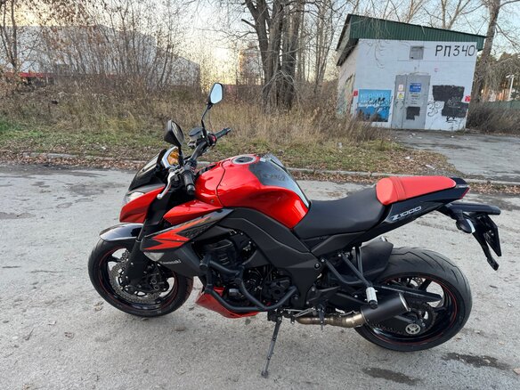 2012 Kawasaki Z 1000, оранжевый, 990000 рублей - вид 6