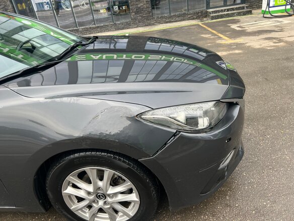 2014 Mazda 3 III (BM), серый, 1500000 рублей - вид 7