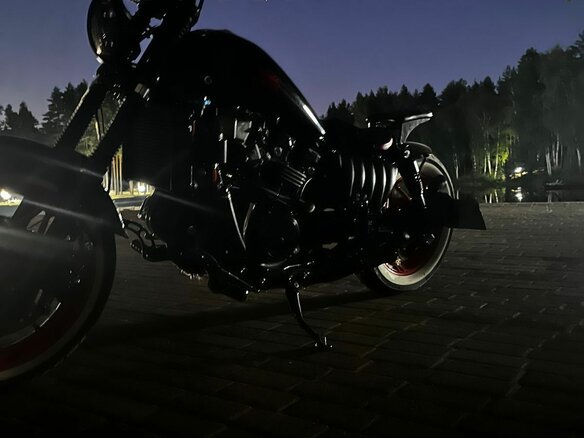 2000 Honda Magna, чёрный, 400000 рублей - вид 4