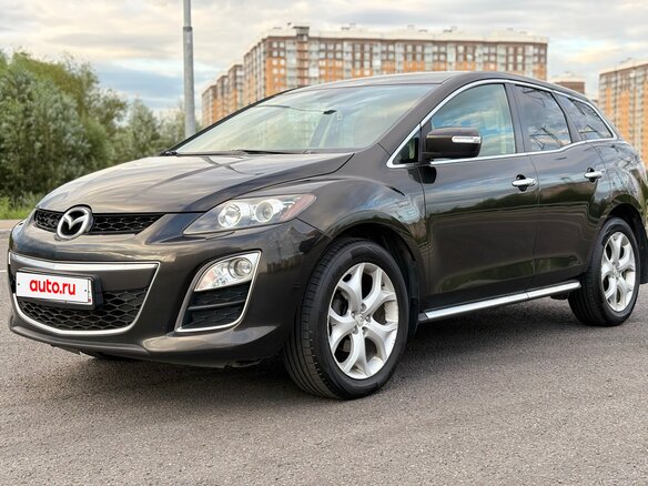 2011 Mazda CX-7 I Рестайлинг, чёрный, 990000 рублей