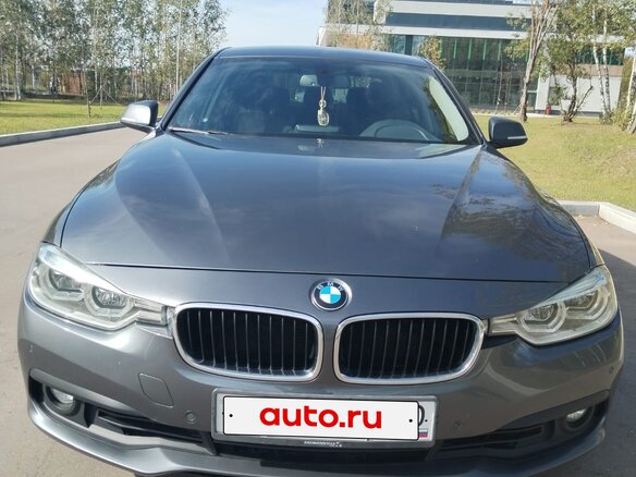 2017 BMW 3 серии 320i xDrive VI (F3x) Рестайлинг, серый, 1900000 рублей