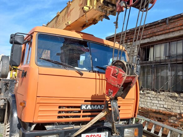 2003 КамАЗ 43118, оранжевый, 2050000 рублей - вид 12