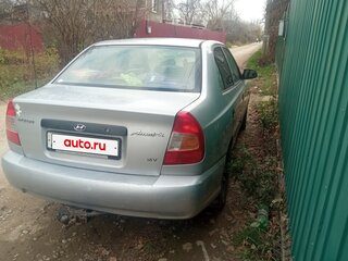 2003 Hyundai Accent ТагАЗ II, серебристый, 340000 рублей, вид 4