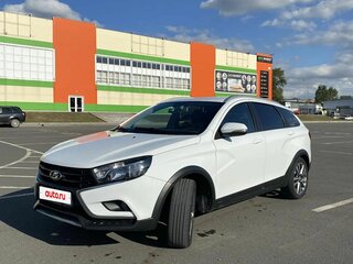 2019 Lada (ВАЗ) Vesta SW Cross I, белый, 1050000 рублей, вид 1