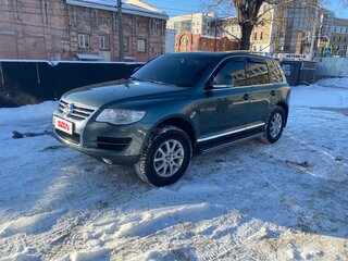 2008 Volkswagen Touareg I Рестайлинг, серый, 1470000 рублей, вид 2