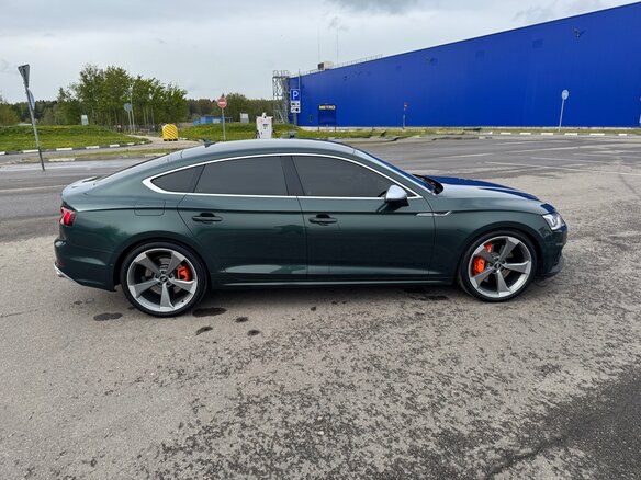 2019 Audi A5 II (F5), зелёный, 4500000 рублей - вид 6
