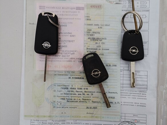 2008 Opel Corsa D, серебристый - вид 20