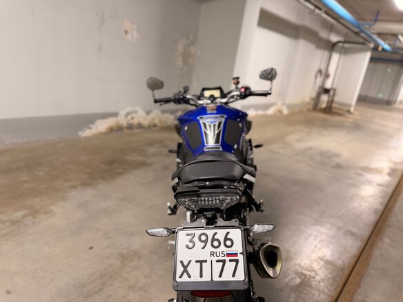 2017 Yamaha MT-10, синий, 1250000 рублей - вид 6