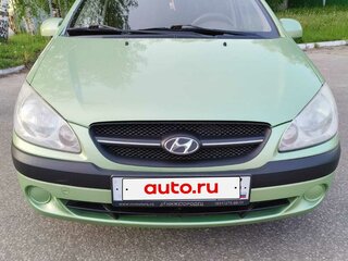2008 Hyundai Getz I Рестайлинг, зелёный, 530000 рублей, вид 3