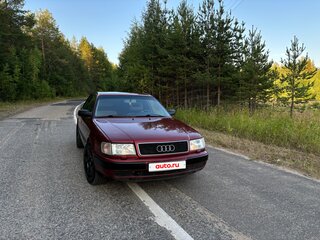 1992 Audi 100 IV (C4), красный, 240000 рублей, вид 4