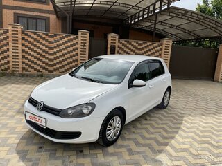 2012 Volkswagen Golf VI, белый, 1100000 рублей, вид 2