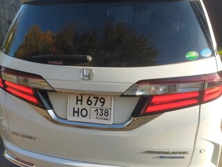 2018 Honda Odyssey V Рестайлинг, белый, 2700000 рублей, вид 4