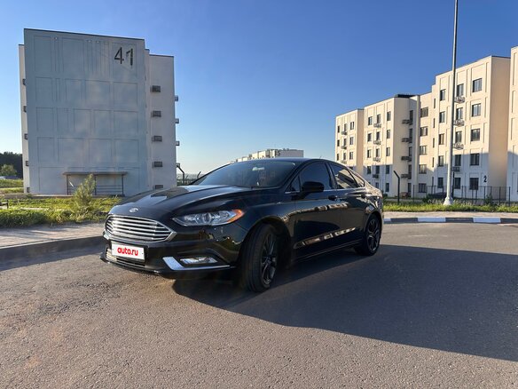2018 Ford Fusion (North America) II Рестайлинг, чёрный, 1640000 рублей