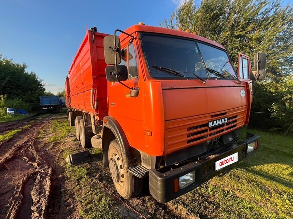 2006 КамАЗ 55102, оранжевый, 2900000 рублей - вид 21