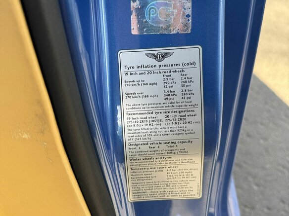 2005 Bentley Continental GT I, голубой, 3000000 рублей - вид 11
