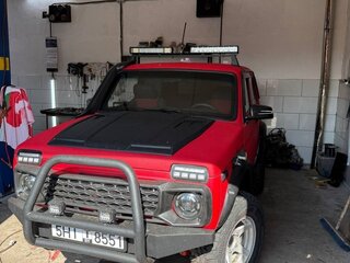 1997 Lada (ВАЗ) 2121 (4x4) I Рестайлинг, пурпурный, 850000 рублей, вид 2