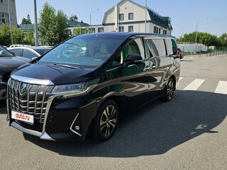 2021 Toyota Alphard III Рестайлинг, чёрный, 6500000 рублей, вид 3