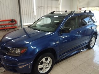 2002 Mitsubishi Outlander I, синий, 580000 рублей, вид 5