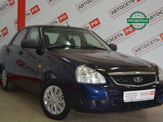 2013 Lada (ВАЗ) Priora I, синий, 410000 рублей, вид 1