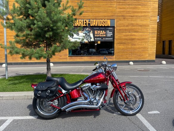 2007 Harley-Davidson CVO, красный - вид 32
