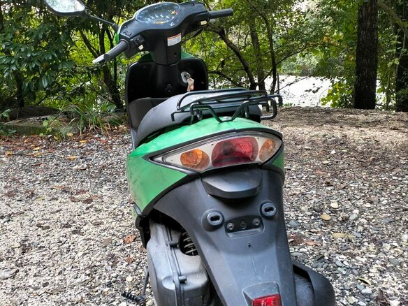 2012 Honda Dio, зелёный, 85000 рублей - вид 5