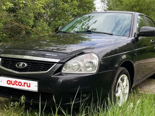 2017 Lada (ВАЗ) Priora I Рестайлинг, чёрный, 545000 рублей, вид 1