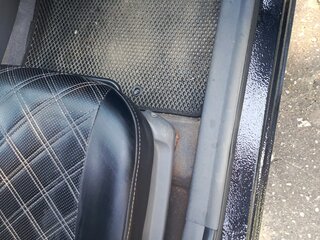2009 Kia Rio II, чёрный, 350000 рублей, вид 5
