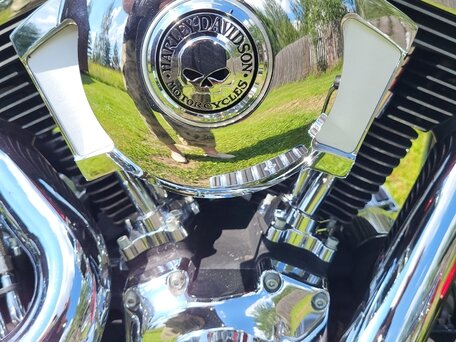 2007 Harley-Davidson Fat Boy, красный, 1500000 рублей, вид 2