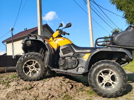 2014 CFMoto CF500-2А, жёлтый, 500000 рублей, вид 1