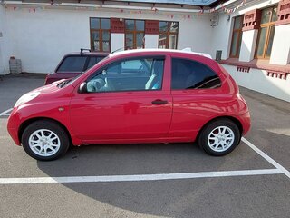 2003 Nissan Micra III (K12), красный, 310000 рублей, вид 5
