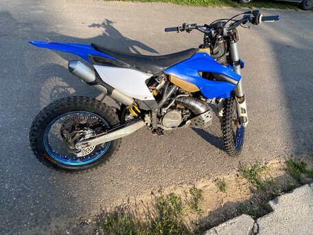2014 Husaberg TE 250, синий, 350000 рублей, вид 1